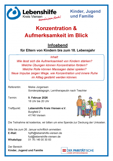 Infoabend - Flyer