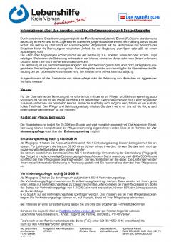 Einzelbetreuung Informationen und Anfrageformular