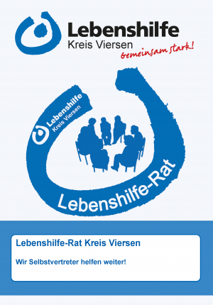 Der Flyer vom Lebenshilfe-Rat