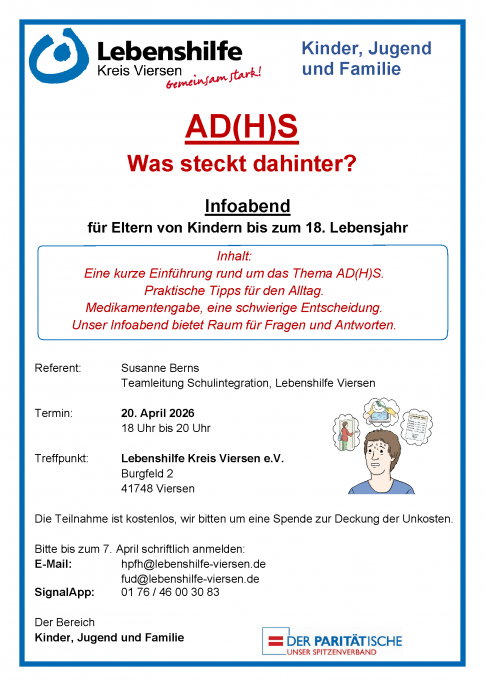 Infoabend - Flyer