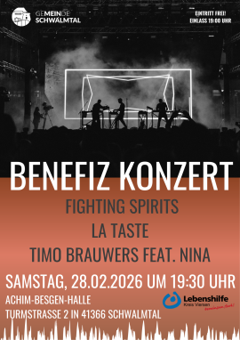 Benefizkonzert in der Achim-Besgen-Halle in Waldniel