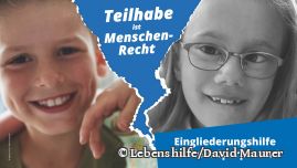 Teilhabe ist Menschenrecht - jetzt unterstützen!