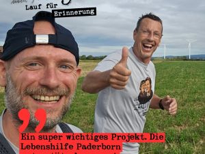 Die Lebenshilfe Paderborn unterstützt das Projekt gerne!